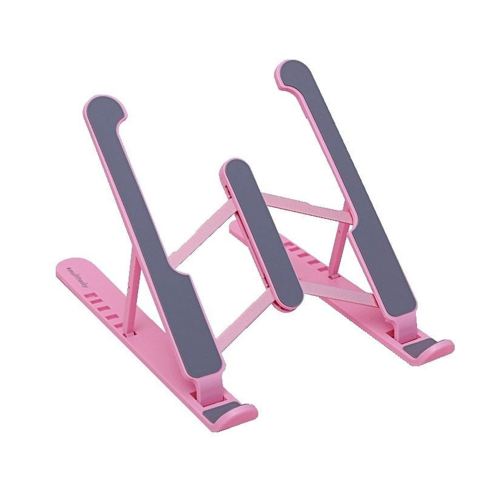 Multitasky Foldable Laptop Stand Pink