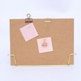 thumbnail image 1 of Multitasky Standing Cork Bulletin Board - Gold, 1 of 7