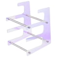 thumbnail image 1 of Multitiers Acrylics Keyboard Stand Elegant Designs Holder for Modern Workspaces, 1 of 11