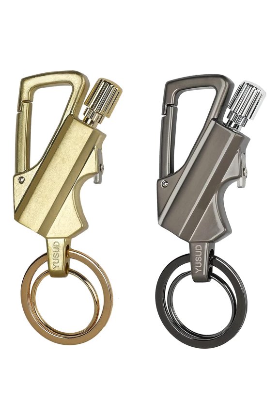 Multitool Keychain Bottle Opener 2 Pack Permanent Match Infinity Lighter
