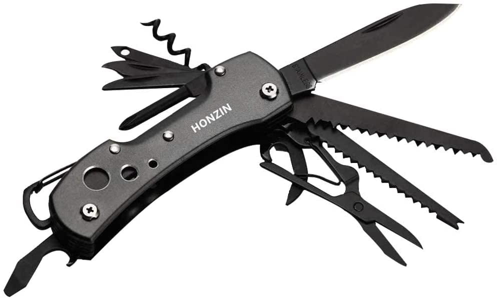 Multitool Knife Camping 15 in 1 Multi Purpose Pocket Tool Antirust