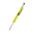 thumbnail image 1 of Multitool Pen,6 in 1 Multi-Tool Pen Set,Screwdrivers,Spirit Level,Ruler and Touch Screen Stylus,Stocking Stuffers For Men Dad,Cool Gadgets Gifts for Men Adults Grandpa Husband Guys(5.9") (Yellow), 1 of 8