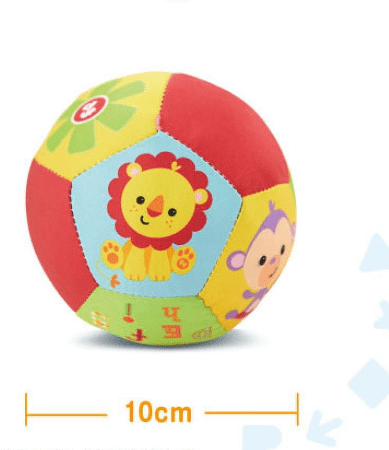 Multitrust Baby Balls Cute Animal Colorful Soft Ball Early Learning Toy