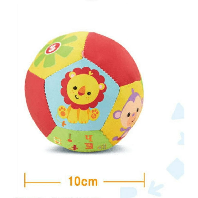 Multitrust Baby Balls Cute Animal Colorful Soft Ball Early Learning Toy for Infant