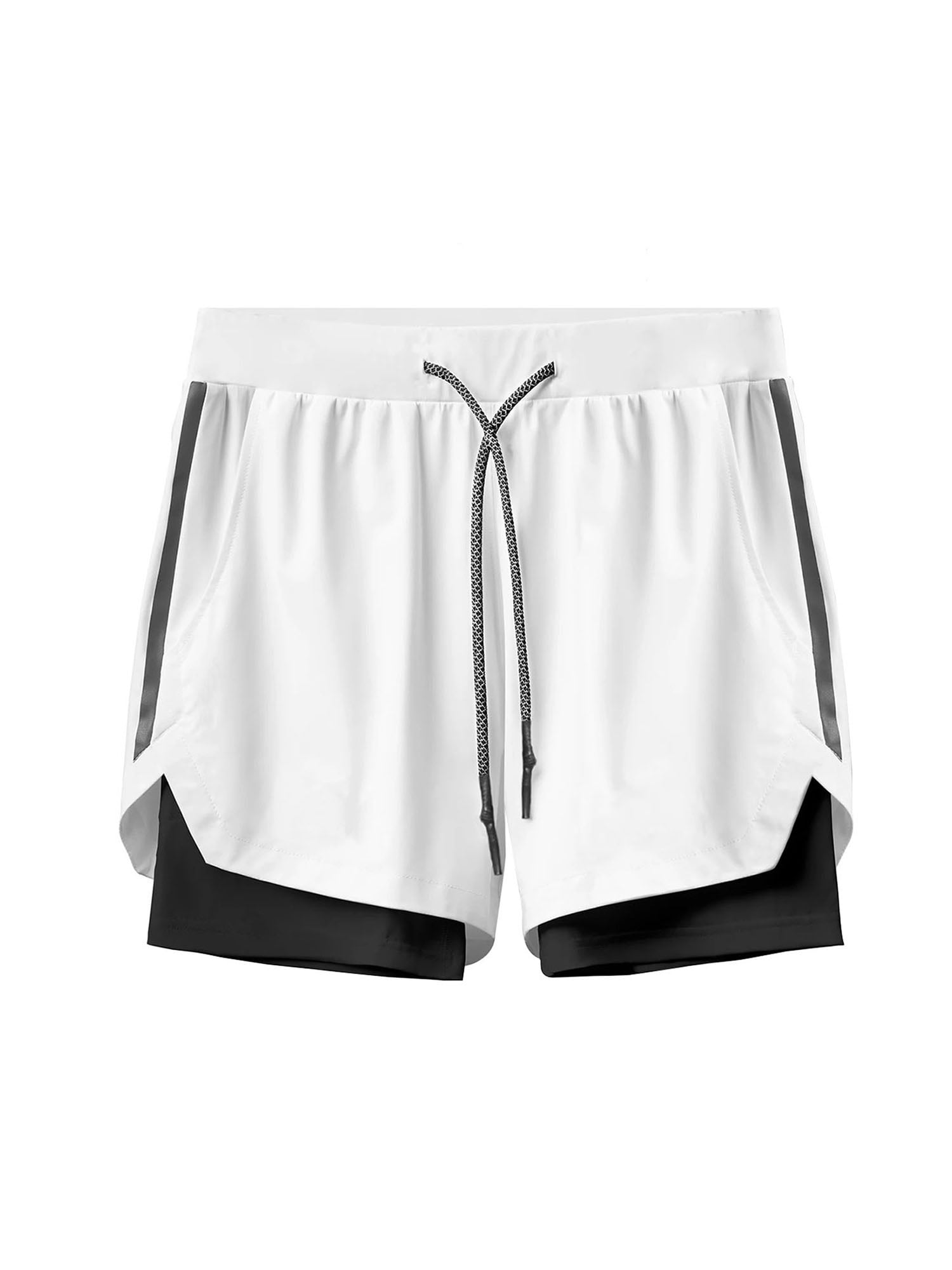 Double layer hotsell basketball shorts