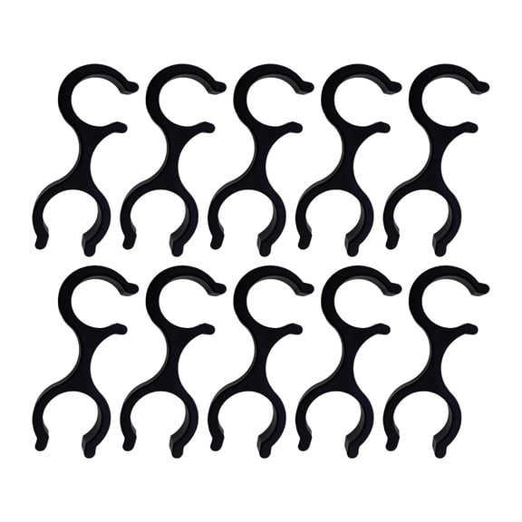 Multiurpose Plastic Figures 8 Trekkings Poles Connectors For Easy Attachments And Additional For Camping Gear