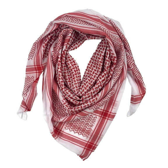 Multiuse Arafat Hijab Scarf Shawl Bandana Adult Desert Arab Shemagh Headscarf Arabian Dubai Saudi Head Covering