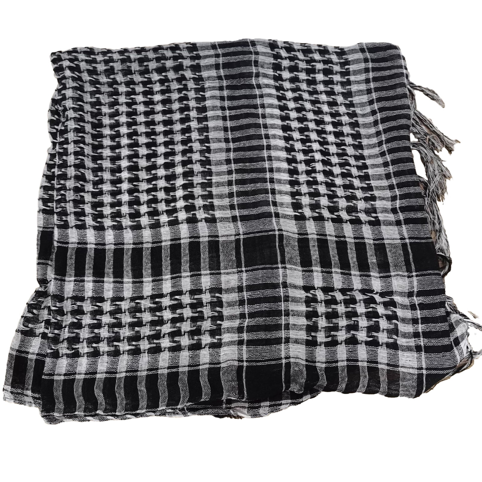 Multiuse Arafat Hijab Scarf Tassels Shawl Bandana Adult Desert Arab ...