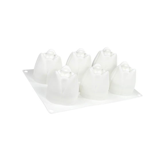Multiuse Food Grade Silicone Tulips Molds Ideal For Romance Dessert DIY Crafts Holiday Celebration And Baking Accessories