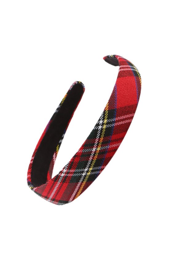 Multiuse Plaids Hair Fashionable Headpiece Styling Headwear For Casual Outfit Outdoor Event Gathering Headwear