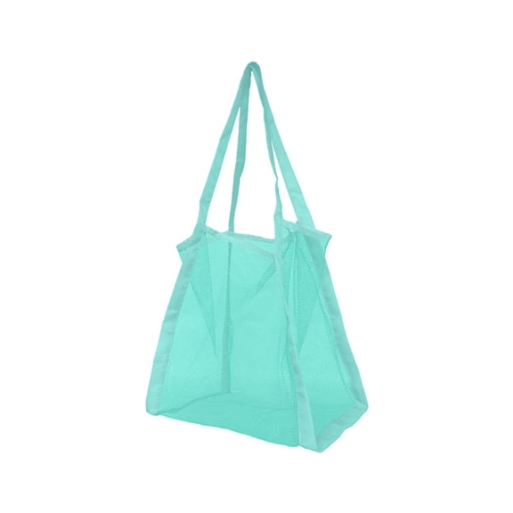 Multiuse Sand Toy Storage Bag Net Holder Bag for Beach Poolside Gatherings and Picnics Adventures with Easy Carry Strap