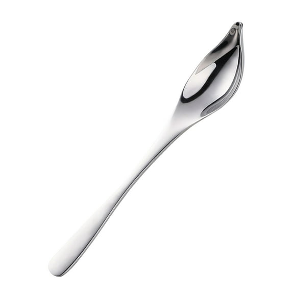 Multiuse Stainless Steel Drizzle Spoon Ideal for Cake Decoration, Baking & Culinary. Ergonomic, Tapered Spout, Easy to Clean