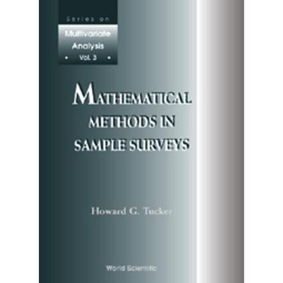 Pre-Owned Mathematical Methods Sample Surveys (Hardcover) by Howard G Tucker