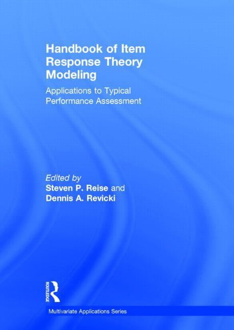 Multivariate Applications Handbook of Item Response Theory Modeling ...