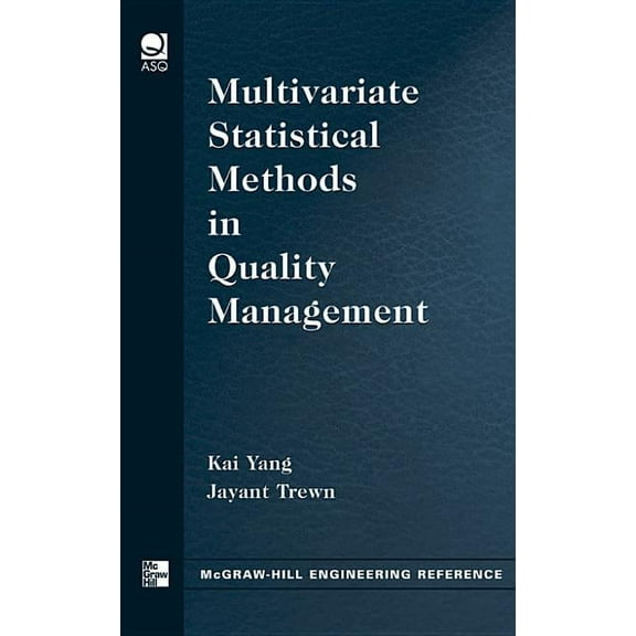Multivariate Statistical Methods in Quality Management, (Hardcover)
