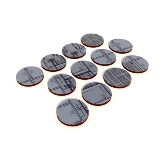 Multiverse Gaming 40mm Full Color Bases - Hi-tech New