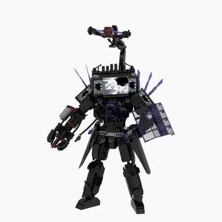 Multiverse Titan Showdown Building Block Set – Anime-Inspired Toilet & TV Man Construction Kit for Kids, Fans & Collectors