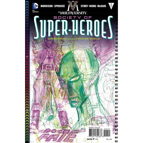 Multiversity: Society of Super-Heroes: Conquerors of the Counter-World #1B VF ; DC Comic Book