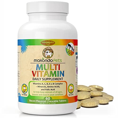 Multivitamin For Dogs And Cats. Prenatal Dog Vitamins, Minerals And