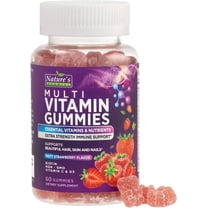 Multivitamin Gummies 52,000 mcg, Complete Multivitamins Gummy with Essential Vitamins & Minerals for Adults, Women, & Men with Vitamins A, C, D, E, & High Potency B12, Gummy Multivitamins, 60 Gummies