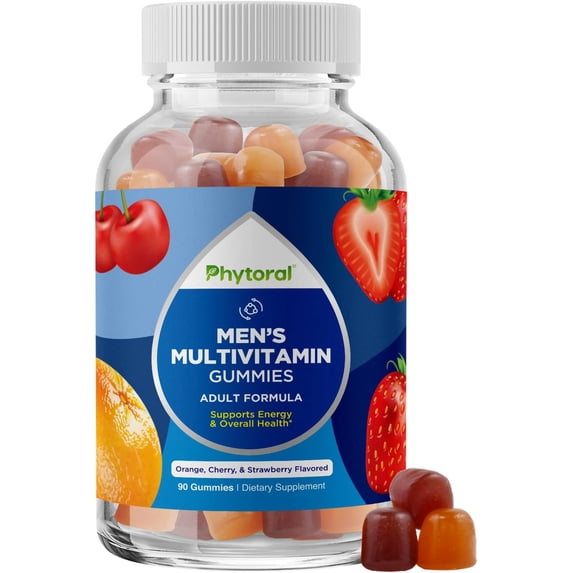 Nature’s Craft Daily Men's Multivitamin Gummies for Energy and Immune Support, 90 Count