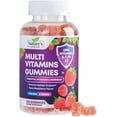 thumbnail image 1 of Multivitamin Gummies - Nature's Daily Gummy Multivitamins for Adults, Women & Men with Vitamins A, C, E, B6, B12, and Minerals - Natural Multi Vitamin Supplement, Non-GMO, Berry Flavor - 120 Gummies, 1 of 10