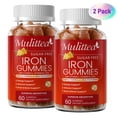 thumbnail image 1 of Multivitamin Gummies for Women w/ Iron, Iodine, Zinc, Folate, Daily Multivitamin Gummy w/ Vitamin A, C, B, D3, for Hair, Skin, Nails, Energy, Immune, Sugar Free-Pineapple Flavor, 120 Count, 1 of 7