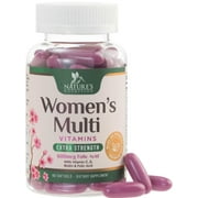 Multivitamin for Women with Iron, Calcium, Zinc, Vitamin A, C, D, E, & B Vitamins for Bone, Skin & Immune Health Support, Nature's Daily Womens Multivitamins for Women's Energy & Health, 60 Softgels