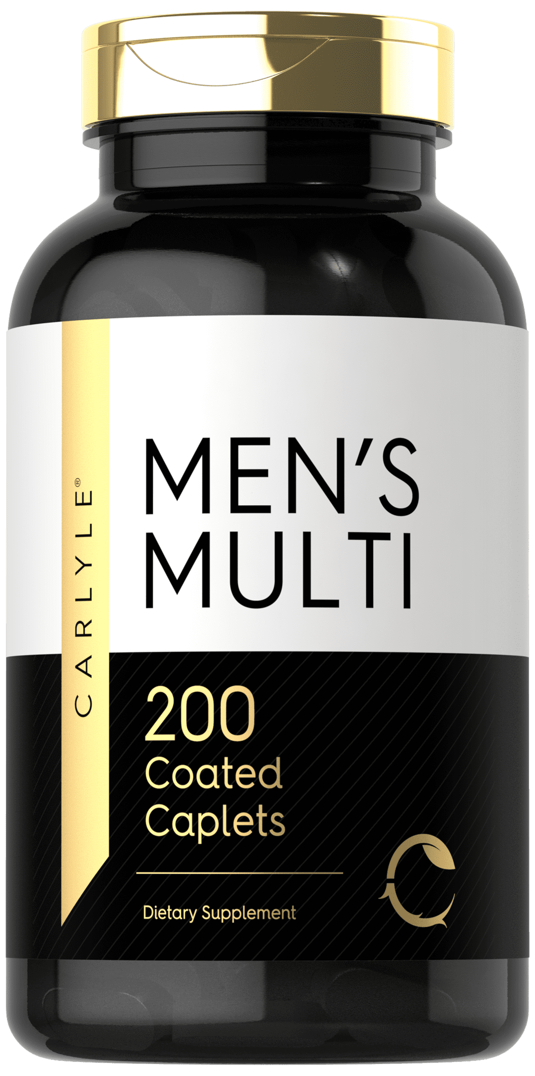Multivitamin for Men 200 Caplets with Vitamins A, C, D, E, & B by