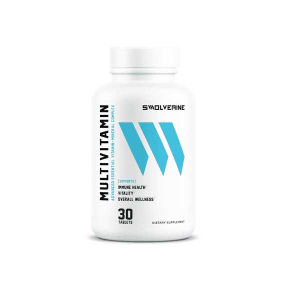 Multivitamin with Essential Vitamins & Minerals | Veggie Caps | 30 Servings