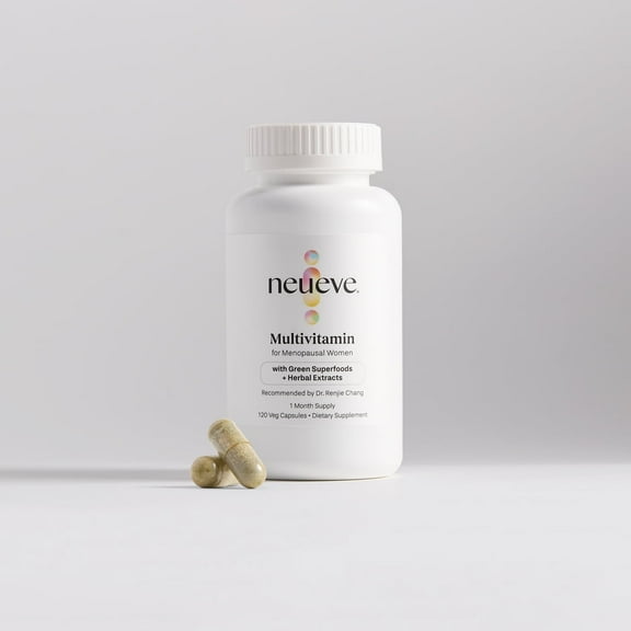 NeuEve Multivitamin for Menopausal Women with Green Superfoods & Herbal Extracts, 120 Capsules