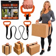 Multus Handle and Haul 2-Handle Moving Strap, 9 ft, 250 lb, Orange