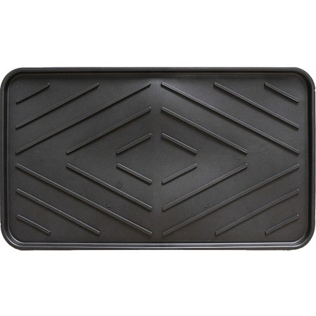 Multy Home Black Polypropylene Boot Tray 14 in. L x 25 in. W