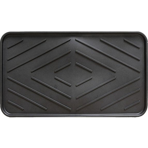 Multy Home Black Polypropylene Boot Tray 14 in. L x 25 in. W