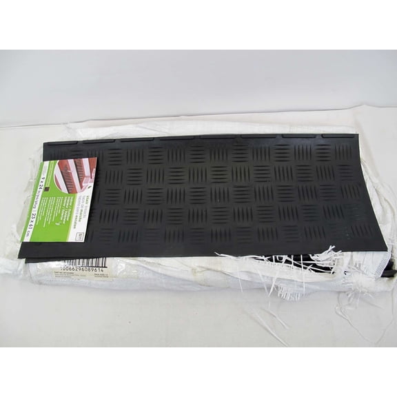 Multy Home Rubber Stair Tread MT1003863 - Anti-Slip - 9 In x 24 In, Black