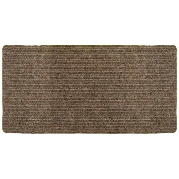 Multy Home Concord 50 ft. L X 36 in. W Tan Nonslip Carpet Runner