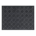 thumbnail image 1 of Multy Home MT5001431 Door Mat, 36 in L, 48 in W, Contours Pattern, Polypropylene/Rubber Surface, Charcoal, 1 of 2