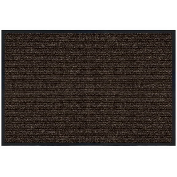 Multy Home Utility Floor Mat Platinum MT1005379 - Ribbed, Polypropylene - 3' x 4', Tan