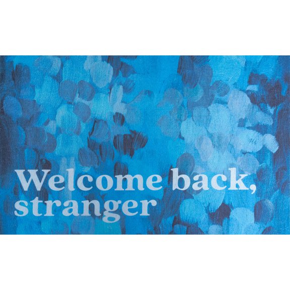 Multy Mats 20x31.5in Welcome Back Stranger
