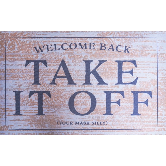 Multy Mats 20x31.5in Welcome Back Take It Off