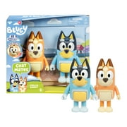 Chilli and Bandit Chat Mates 2-Pack 7” Figures with 10 Different Phrases from the Show, Ages 3+