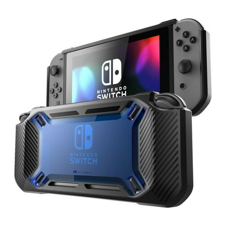 Mumba Case for Nintendo Switch, [Heavy Duty] Slim Rubberized [Snap on] Hard Case Cover for Nintendo Switch 2017 release (Blue)