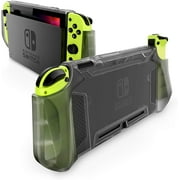 Mumba Grip Case for Nintendo Switch Lite, [Blade Series] TPU Protective Portable Cover Accessories Compatible with Switch Lite Console 2019 Release FrostBlack