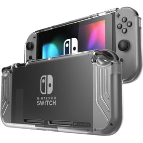 Mumba Nintendo Switch case, Premium Slim Clear Hybrid Protective Case for Nintendo Switch 2017 release- Clear