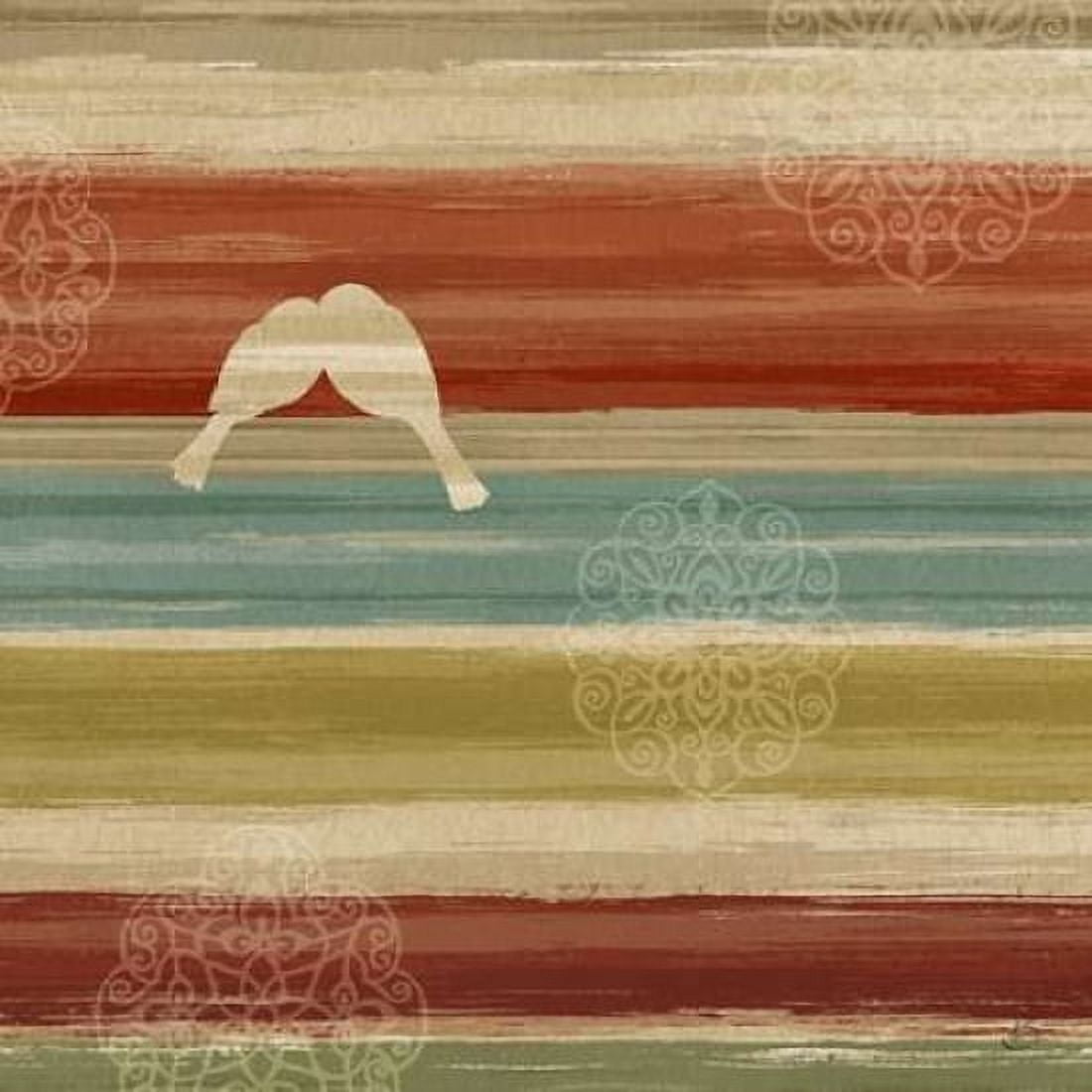 Mumbai Rainbow Birds II Canvas Art - Brissonnet Daphne (24 x 24)