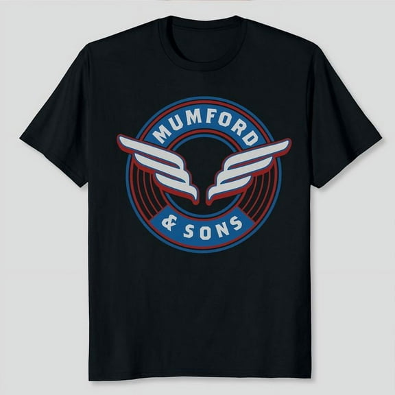 Mumford & Sons Fashion Tour 2025 Blue Wing Emblem Unisex, Sizes S-5XL, Tbun