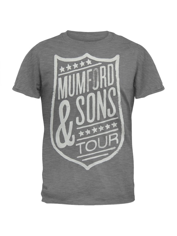 Men's Shield 2013 Tour Soft Grey Short Sleeve T Shirt