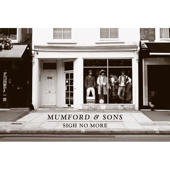 Mumford and Sons Music Poster Sigh No More (Store Window)
