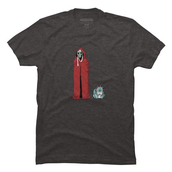 Mumm's best friend Mens Charcoal Heather Gray Graphic Tee - Design By Humans 4XL