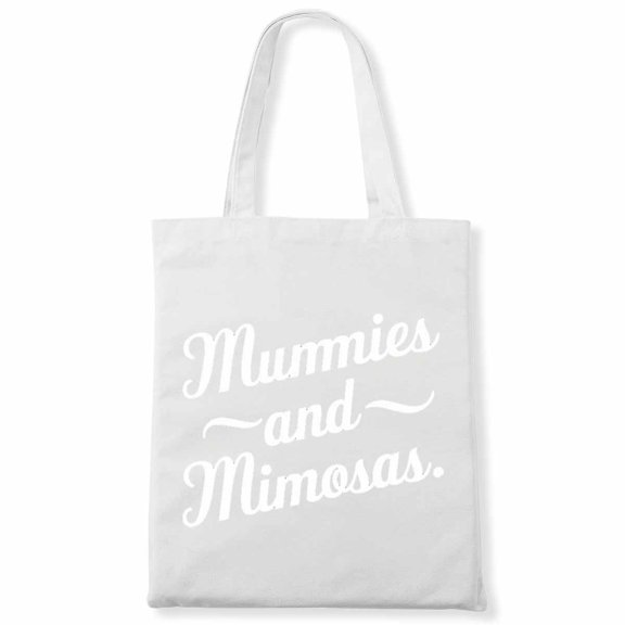 Mummies and mimosas. Pumpkin Thanksgiving Canvas Bag 2Pcs